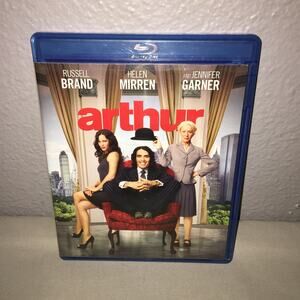 Blu-ray / Dvd Used Arthur Starring Russel Brand / Jennifer Garner / Helen Mirren
